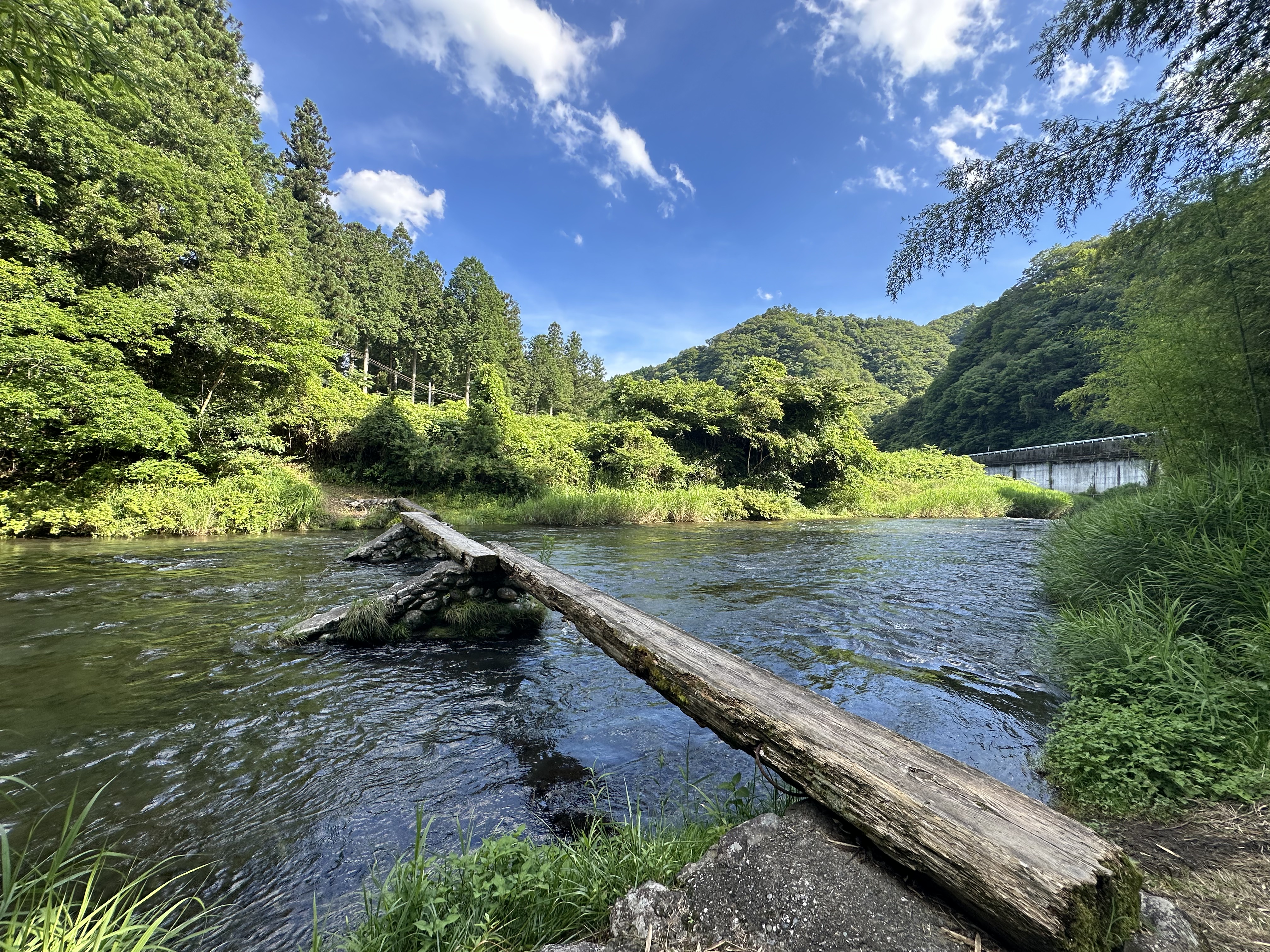 天空の町で大自然に包まれる