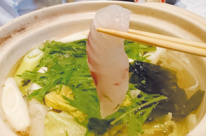 お魚しゃぶしゃぶ